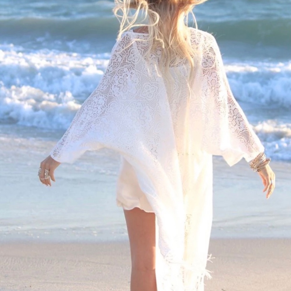 LACE SWIMSUIT COVER 1 left - Picture 5 of 8